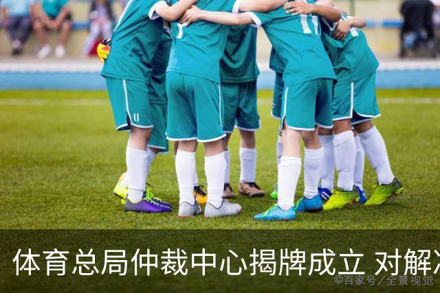 体育总局仲裁中心揭牌成立 对解决足球纠纷有益